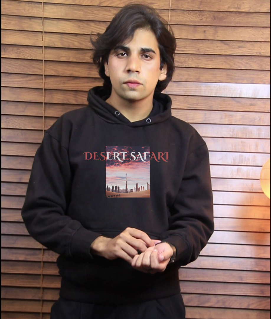 Desert Safari Design Hoodie