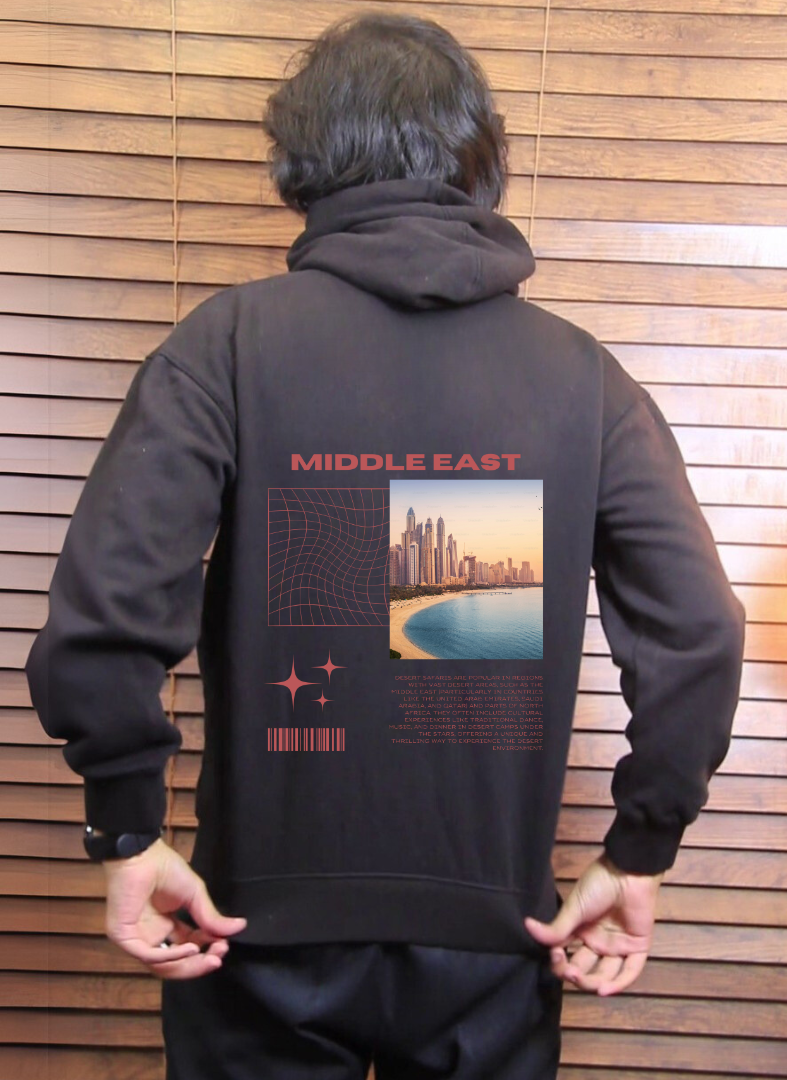 Desert Safari Design Hoodie