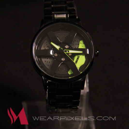 Skmei Green Vossen Ace dial Minimalistic Watch
