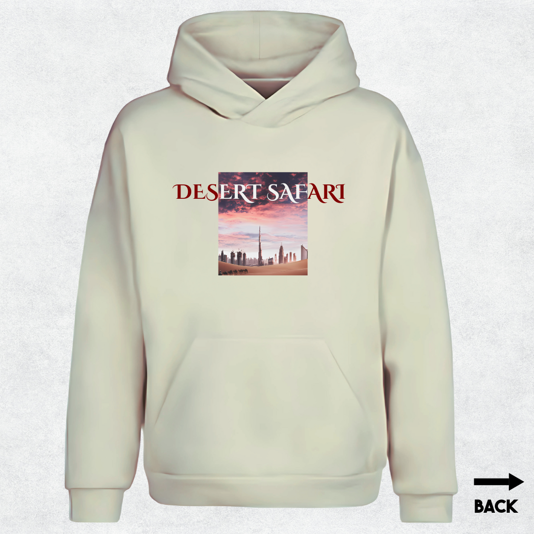 Desert Safari Design Hoodie