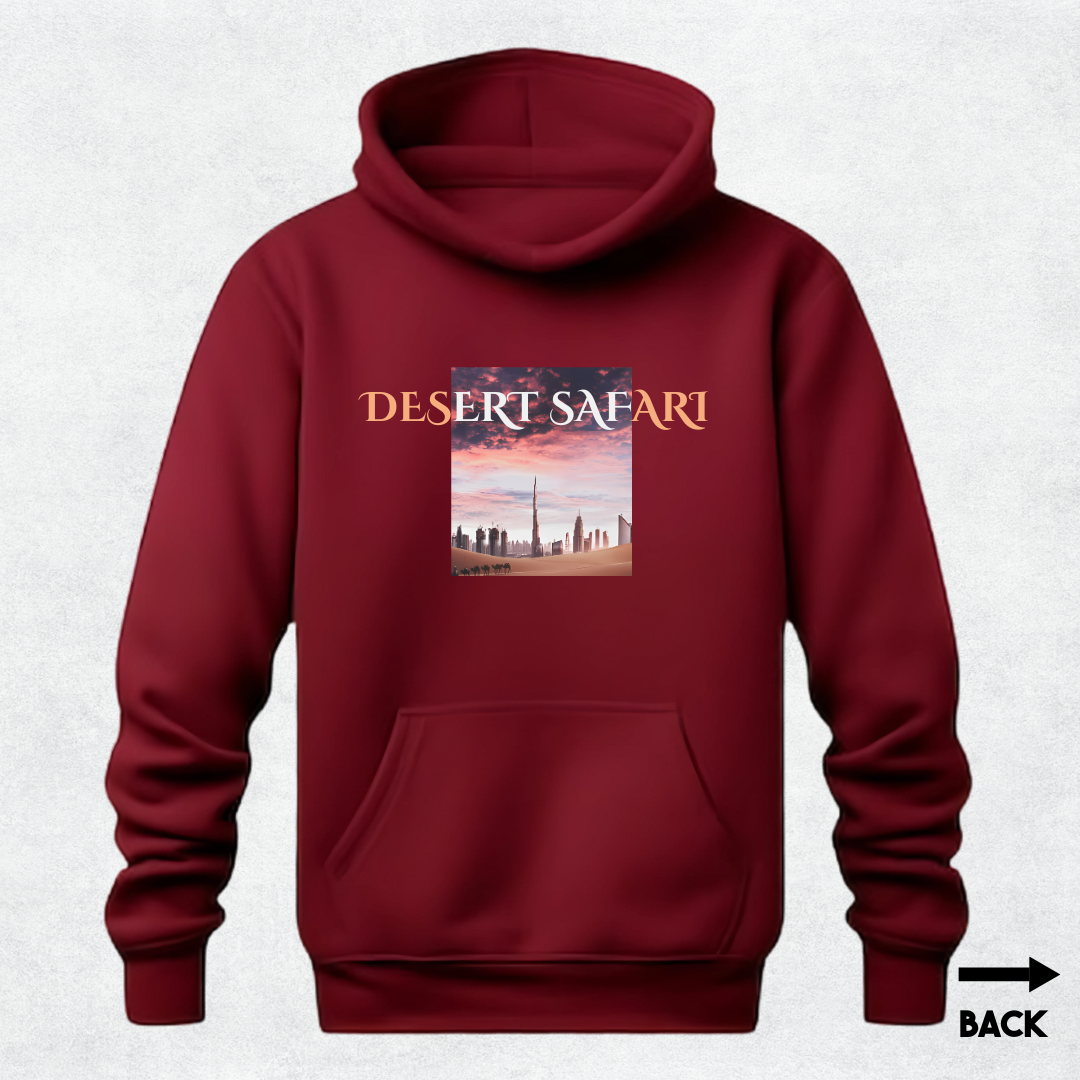 Desert Safari Design Hoodie