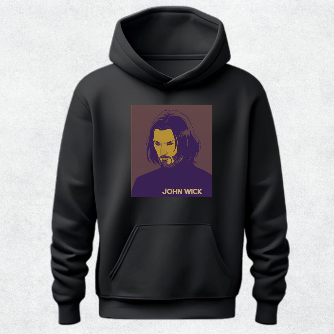 John Wick Design Hoodie