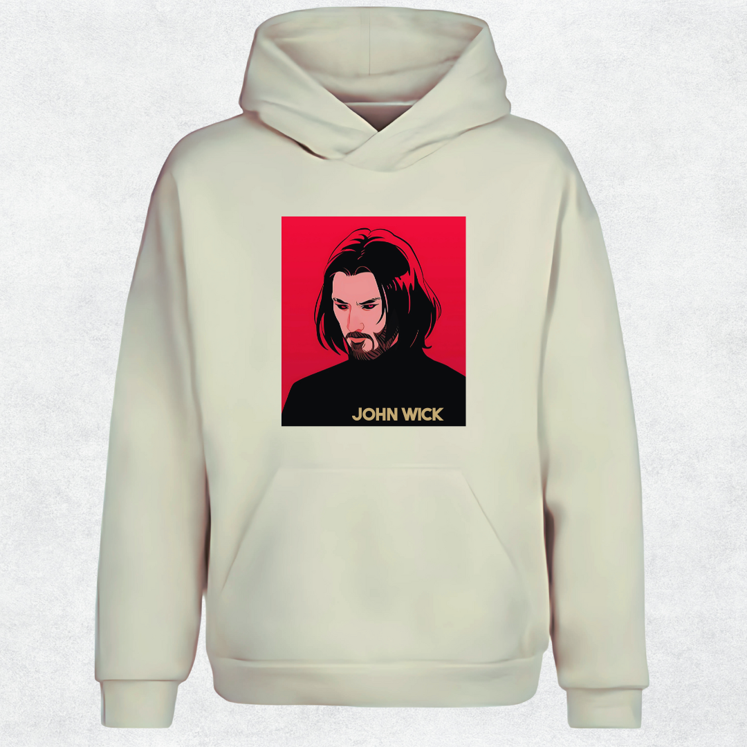 John Wick Design Hoodie