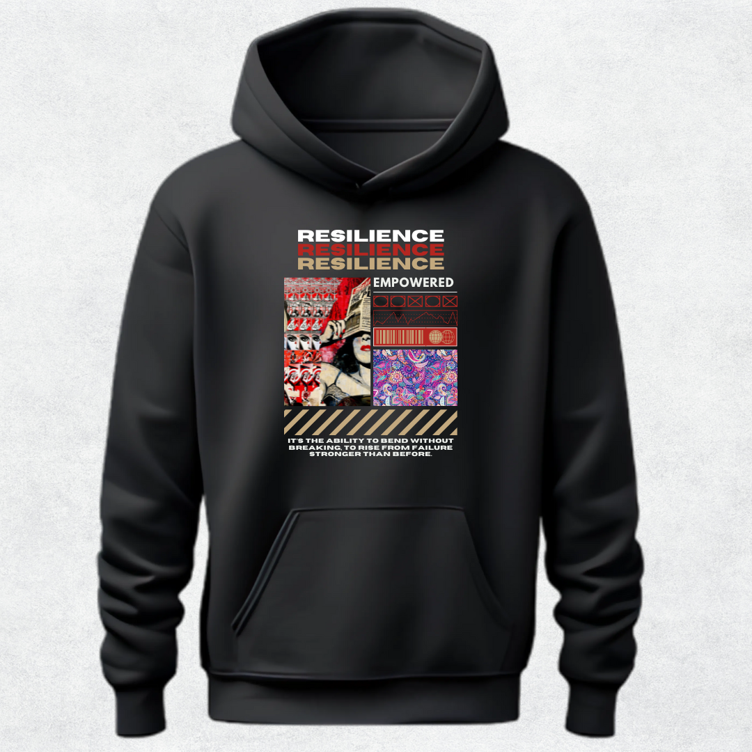 Resilience Empowered Design Hoodie